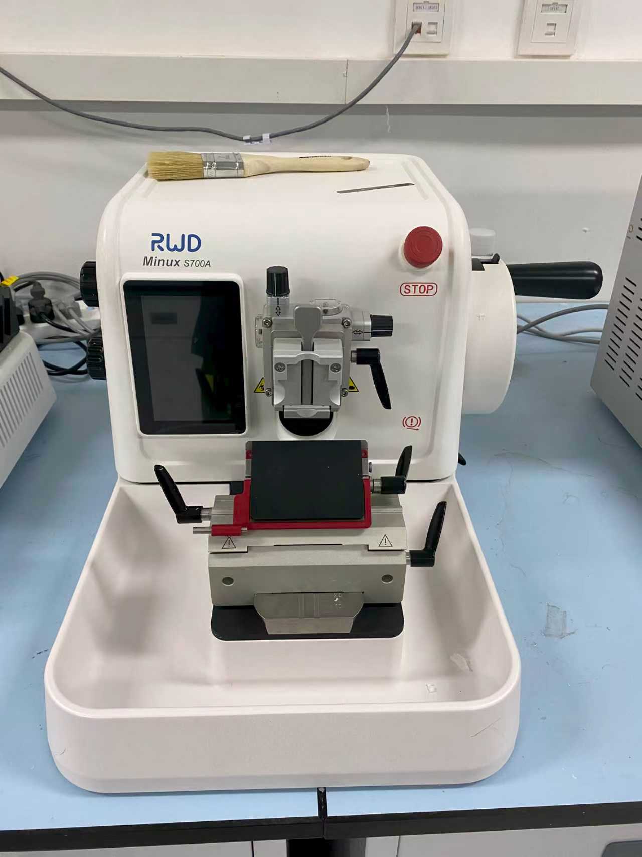 瑞沃德Minux S700A石蜡切片机样机试用——公共技术中心技术推广交流2025-16